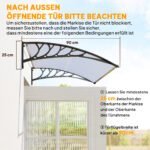 Stogelis su UV apsauga ir vandeniui atsparus – Paveikslėlis 7