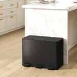 Atliekų rūšiavimo šiukšliadėžė su 3 x 15 L skyriais ir kvapų kontrolės sistema – Paveikslėlis 2