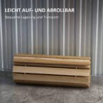 Atsparus orams susukamas medinis sodo takelis – Paveikslėlis 7