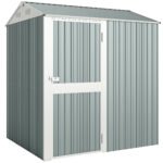 Aukštas rakinamas metalinis sandėliukas 3