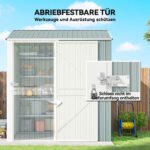 Aukštas rakinamas metalinis sandėliukas 3,5 m² – Paveikslėlis 6