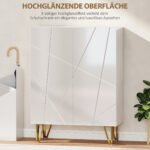 Batų spintelė su 2 durelėmis ir reguliuojamomis lentynomis – Paveikslėlis 6