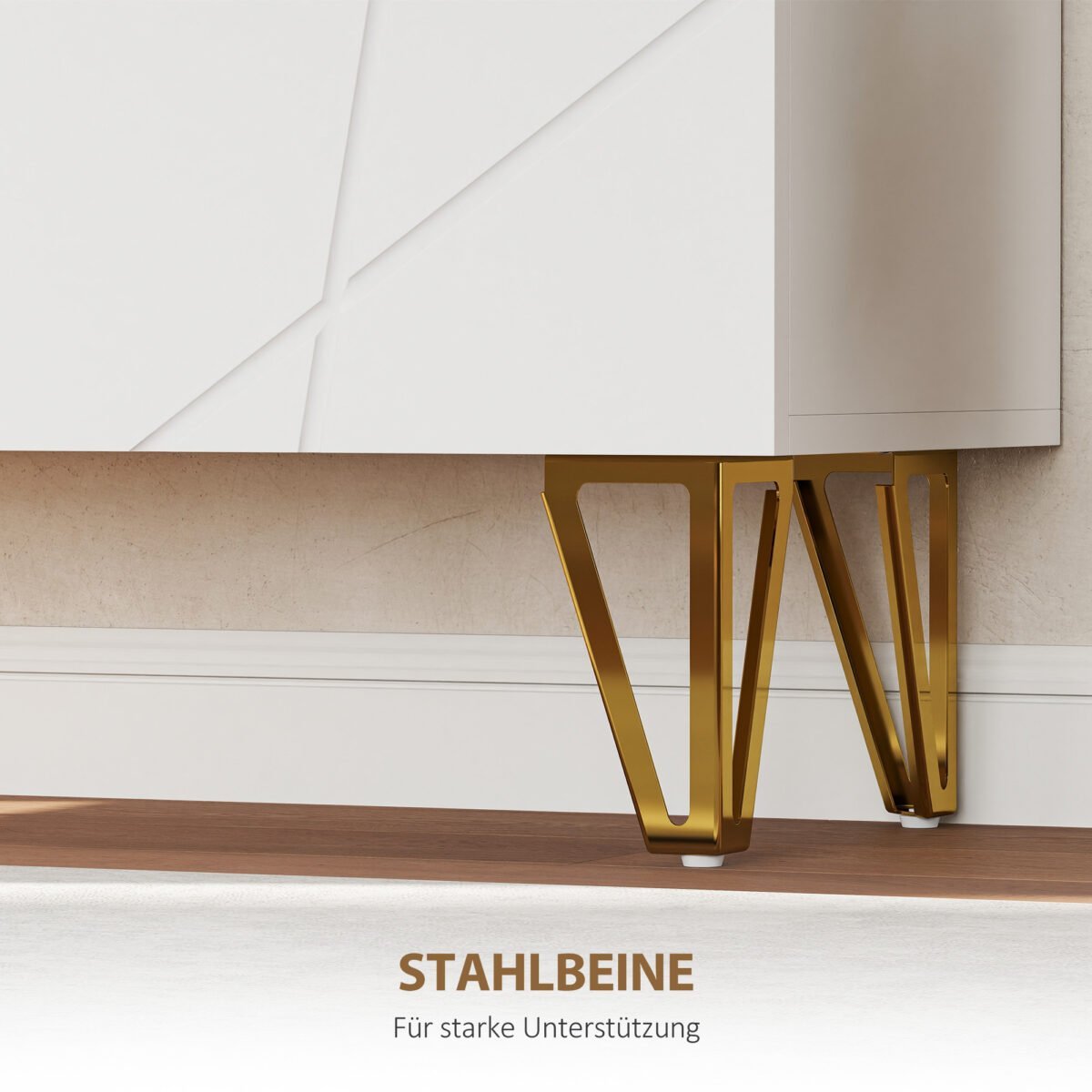 Batų spintelė su 2 durelėmis ir reguliuojamomis lentynomis – Paveikslėlis 7