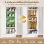 Batų spintelė su reguliuojamo aukščio lentynomis ir švelniu uždarymu – Paveikslėlis 5