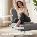 Besisukantis skaitymo krėslas su plačia sėdyne – Paveikslėlis 8