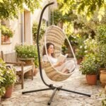 C formos reguliuojamo aukščio pakabinamo krėslo stovas – Paveikslėlis 8