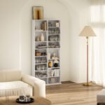 CD/DVD lentyna su 14 reguliuojamų lentynų – Paveikslėlis 8