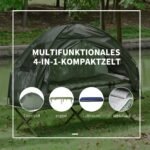 Daugiafunkcis stovyklavimo komplektas su stovyklavimo lova ir palapine – Paveikslėlis 4