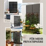 Dekoratyvinė plieninė lauko pertvara su lamelėmis ir atrama augalams – Paveikslėlis 6