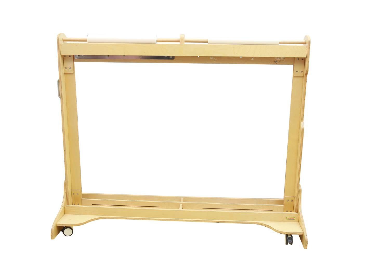 Didelis medinis dvipusis piešimo langas su įrankių vietomis Didelis medinis dvipusis piešimo langas su įrankių vietomis