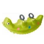 Dinozauro formos dvigubos paskirties trijų vietų sūpuoklės – Paveikslėlis 3