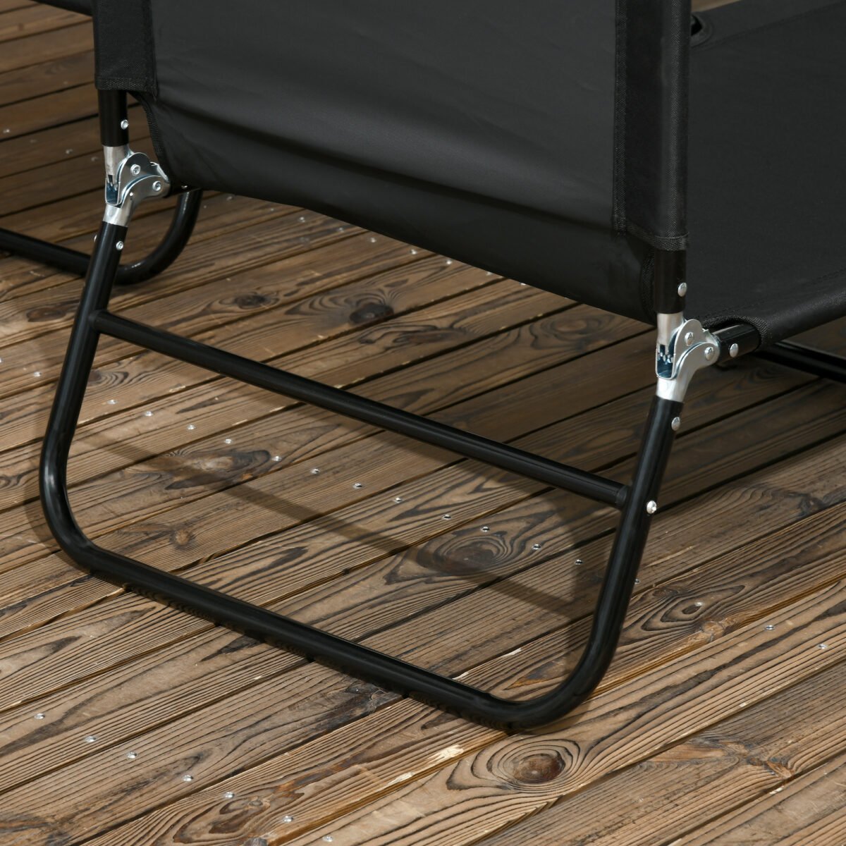 Dviejų dalių sulankstomi saulės gultai su reguliuojamu 5 padėčių atlošu – Paveikslėlis 8