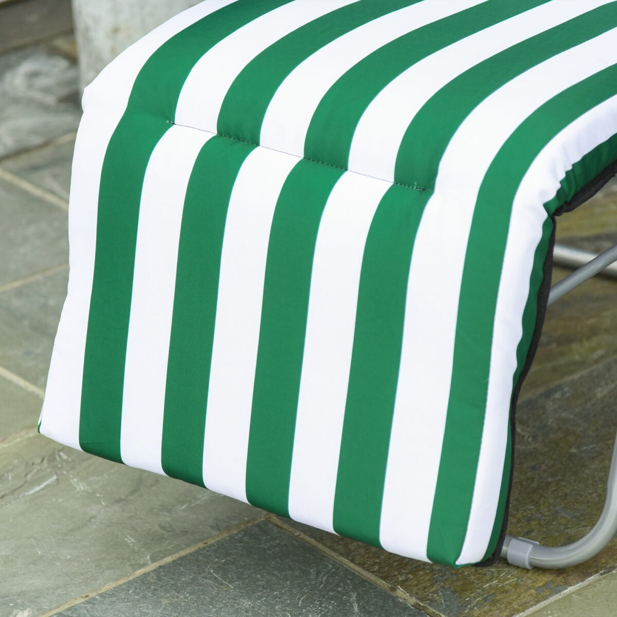 Dviejų sulankstomų sodo gultų komplektas su 5 padėčių reguliuojamais atlošais ir minkštomis pagalvėlėmis – Paveikslėlis 9