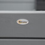 Dvivietis medinis sodo suoliukas atsparus oro sąlygoms ir UV spinduliams – Paveikslėlis 7