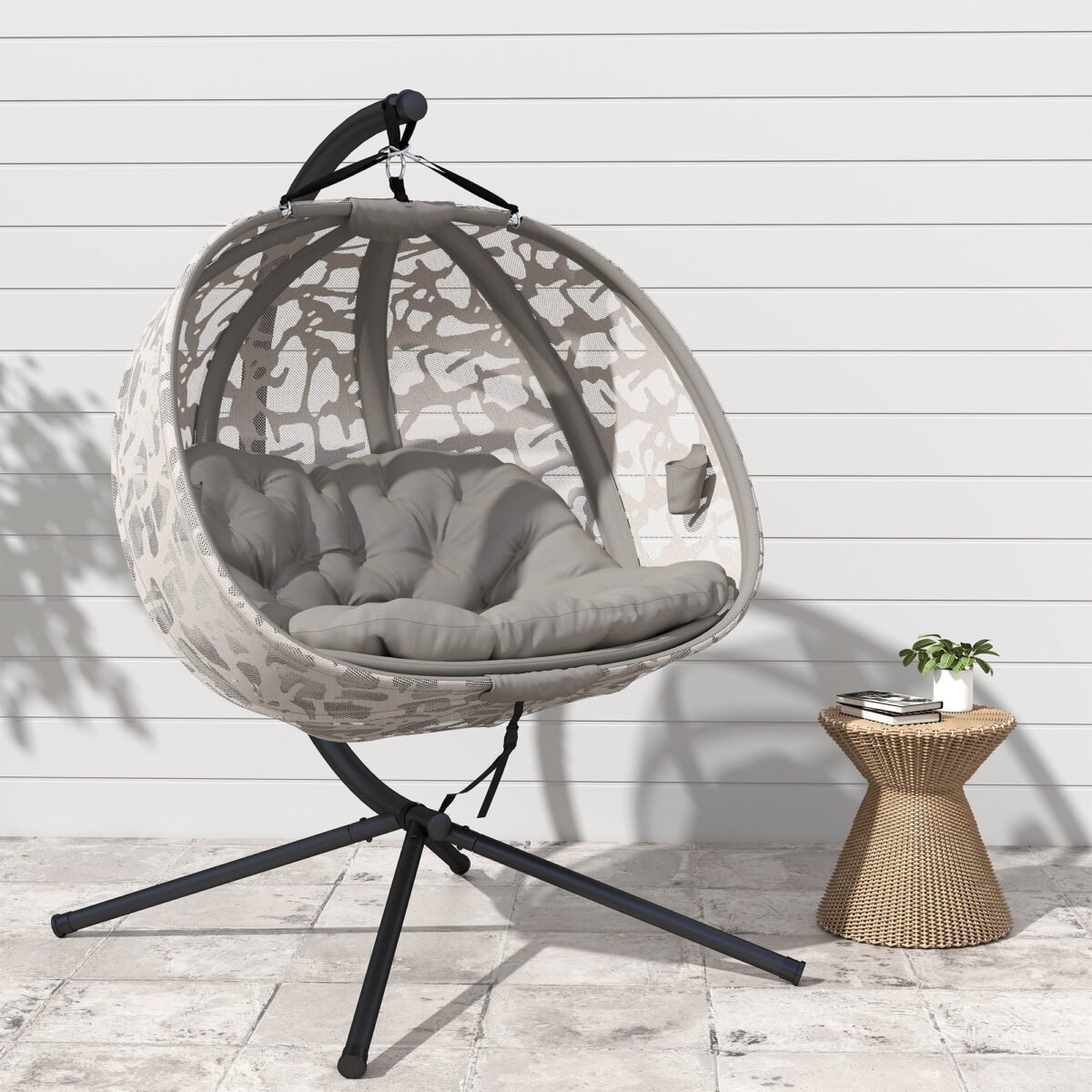 Dviem asmenims sulankstomas pakabinamas krėslas – Paveikslėlis 9