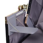 Dvivietis sodo krėslas-gultas su reguliuojamu atlošu ir ištraukiamomis kojų atramomis – Paveikslėlis 8