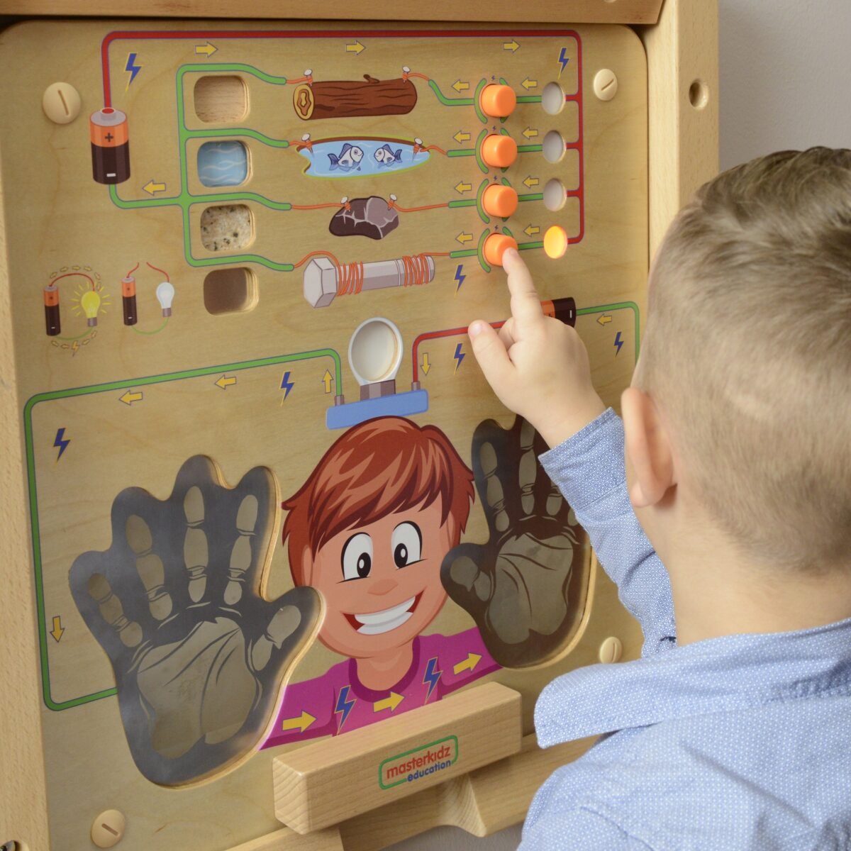 Edukacinė lenta grandinių ir laidumo pažinimui – Paveikslėlis 3