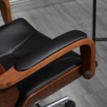 Ergonominė biuro kėdė su aukštu atlošu ir nuimama galvos atrama – Paveikslėlis 9