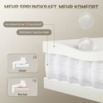 Ergonominė biuro kėdė su reguliuojama galvos atrama – Paveikslėlis 5