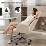 Ergonominė biuro kėdė su reguliuojama galvos atrama – Paveikslėlis 6