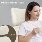 Ergonominė biuro kėdė su reguliuojama galvos atrama – Paveikslėlis 7