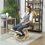 Ergonominė supama kelių kėdė su atlošu – Paveikslėlis 2