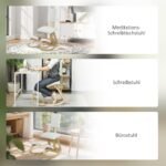 Ergonominė supama kelių kėdė su atlošu – Paveikslėlis 7