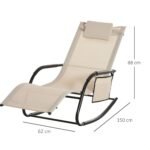 Ergonomiškas supamas krėslas su kvėpuojančiu tinklėliu