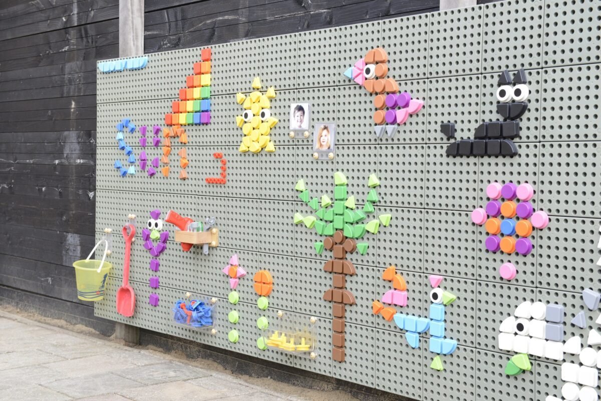 Geometrinių formų konstravimo kaišteliai STEAM lentoms, 64 vnt. – Paveikslėlis 21