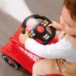 Interaktyvus vairas paspiriamiesiems automobiliams su šviesos ir garso efektais