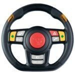 Interaktyvus vairas paspiriamiesiems automobiliams su šviesos ir garso efektais