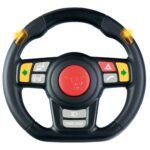 Interaktyvus vairas paspiriamiesiems automobiliams su šviesos ir garso efektais