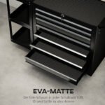 Įrankių vežimėlis su 7 stalčiais ir ratukais su stabdžiais – Paveikslėlis 7