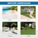 Iššokanti paplūdimio palapinė su stiklo pluošto rėmu – Paveikslėlis 4