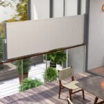 Ištraukiama šoninė markizė privatumui ir apsaugai 300 x 100 cm – Paveikslėlis 2