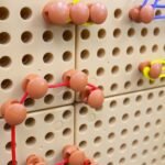 Kaiščių ir virvelių rinkinys lavinamajai kūrybinei lentai – Paveikslėlis 4