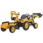 Komatsu minamas traktorius vaikui su ekskavatoriumi, krautuvu ir priekaba – Paveikslėlis 7