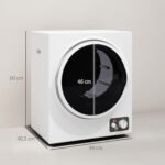 Kompaktiškas 4 kg skalbinių džiovintuvas su sterilizavimo funkcija – Paveikslėlis 3