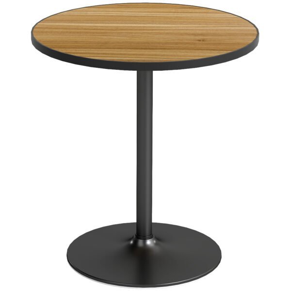 Kompaktiškas apvalus valgomojo stalas 2-4 asmenims