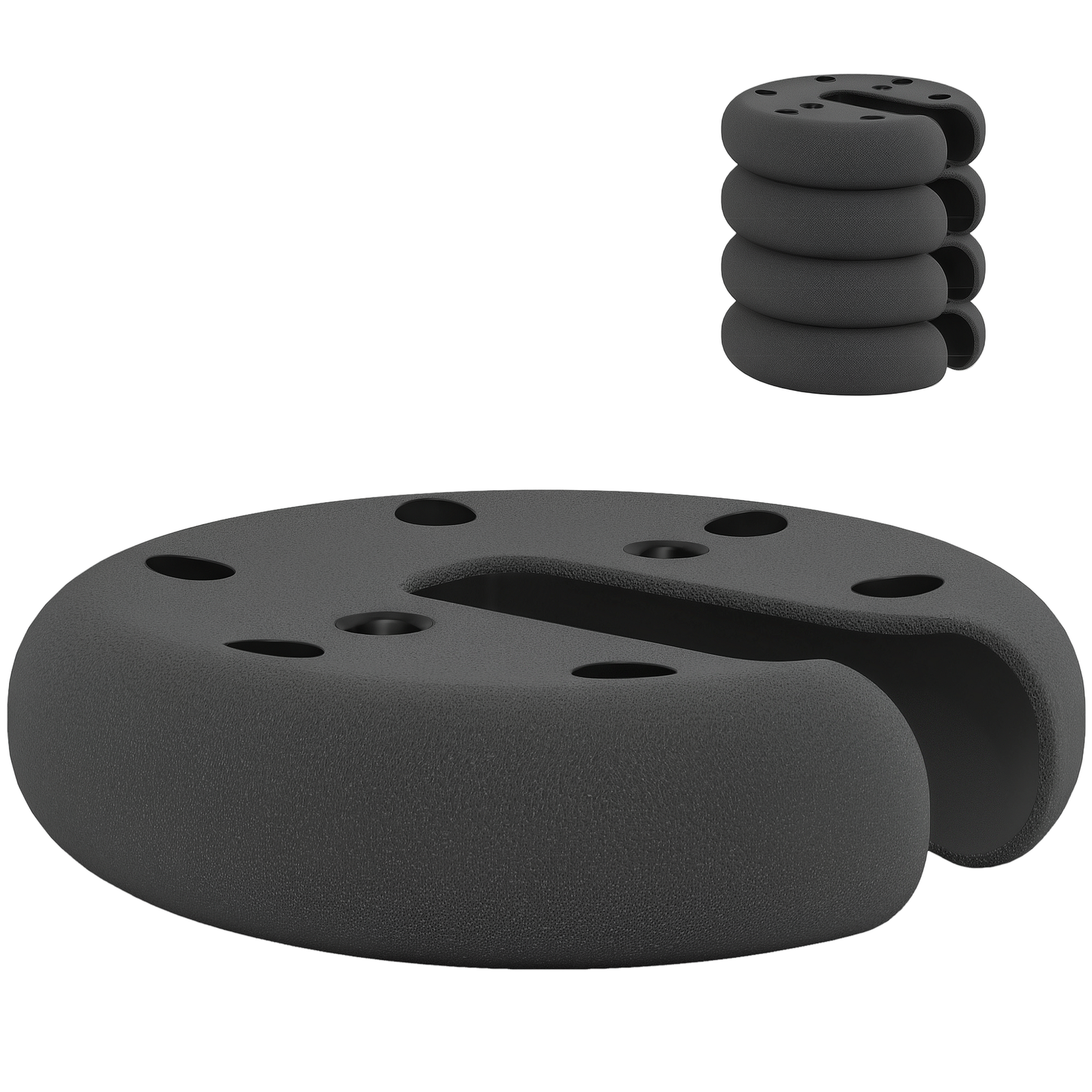 Komplektas 4 vnt. sukraunamų svorių palapinėms ir paviljonams po 2