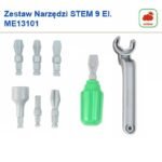 Konstravimo įrankių rinkinys STEM lentai su atsuktuvu ir raktu