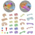 Konstravimo rinkinys su STEAM lenta kamuoliukų trasai, 120 dalių – Paveikslėlis 17