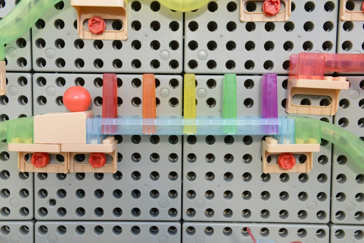 Konstravimo rinkinys su STEAM lenta kamuoliukų trasai, 120 dalių – Paveikslėlis 23