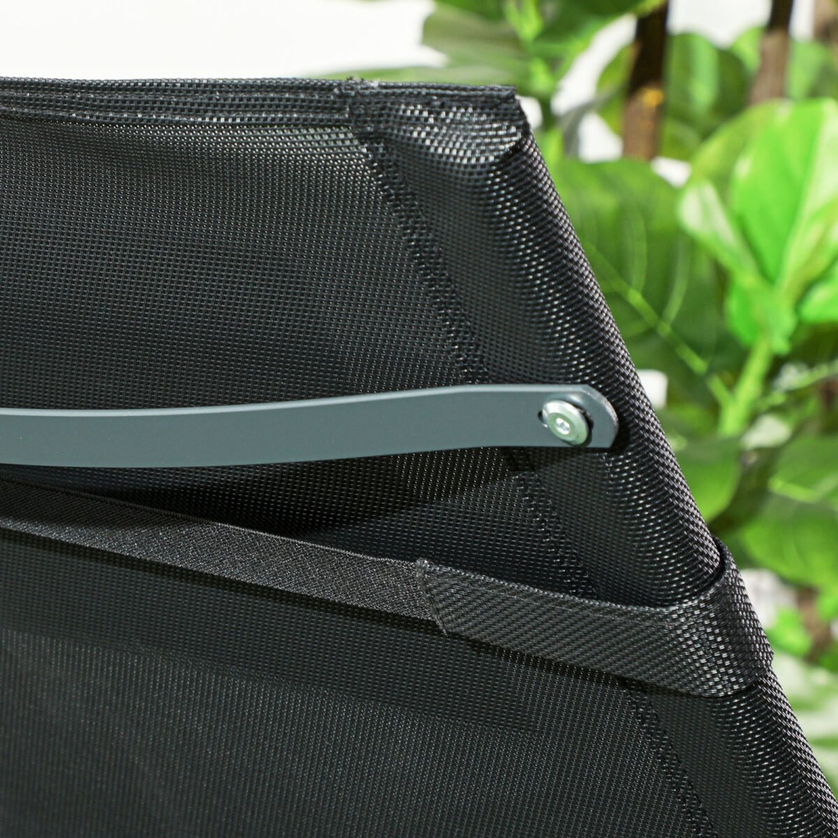 Ergonomiškas lauko supamasis gultas su galvos atrama – Paveikslėlis 9