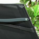 Ergonomiškas lauko supamasis gultas su galvos atrama – Paveikslėlis 9