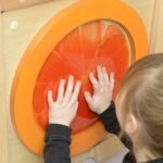 Lavinamoji sensorinė lenta apelsino formos – Paveikslėlis 2