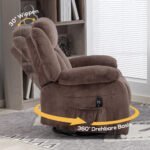 Masažinis fotelis su 8 vibracijos taškais ir juosmens šildymu – Paveikslėlis 6