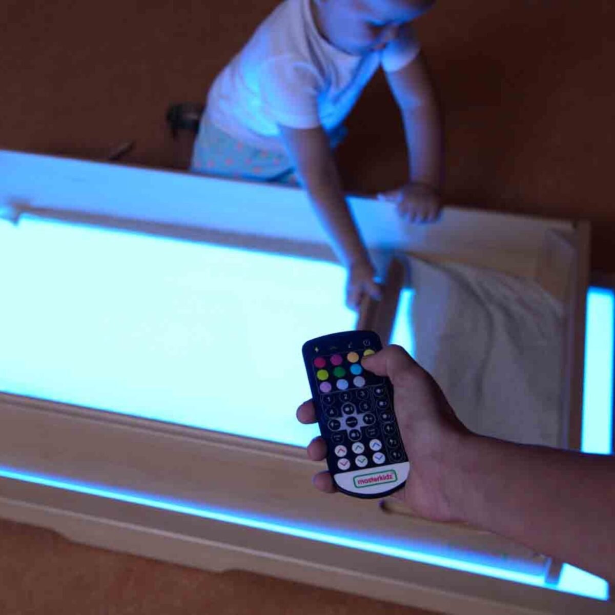 Medinė smėlio dėžė piešimui su šviesa – Paveikslėlis 7