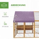 Medinė vištidė 8–12 vištų su išbėgimo voljeru ir 4 lizdavietėmis – Paveikslėlis 6