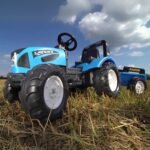 FALK minamas traktorius vaikams Landini su priekaba